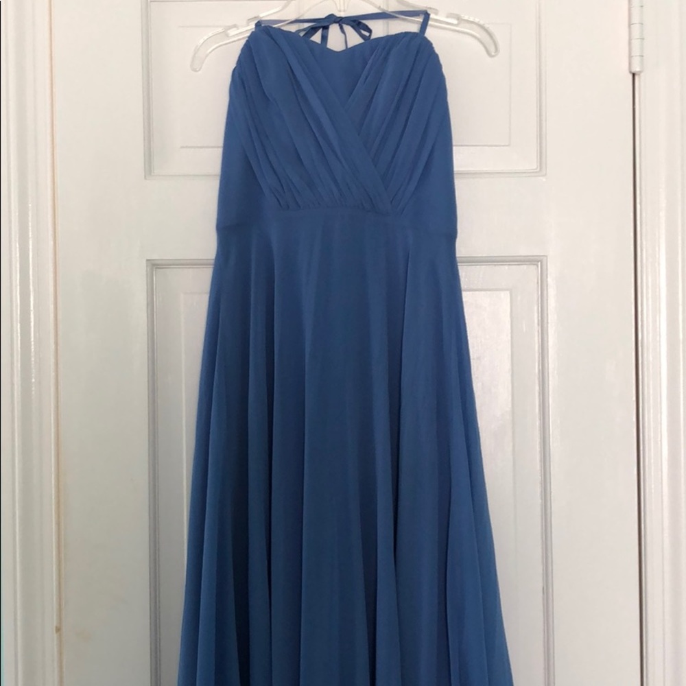 Periwinkle prom dress